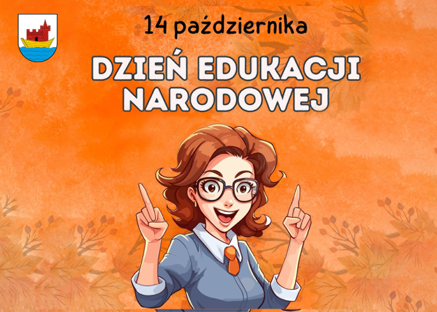 Ilustracja do informacji: Życzenia z okazji Dnia Edukacji Narodowej