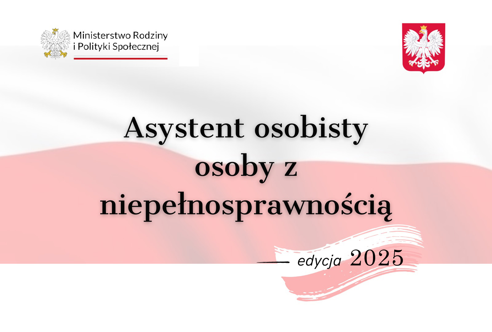 Ilustracja do informacji: Program „Asystent osobisty osoby z niepełnosprawnością” – edycja 2025