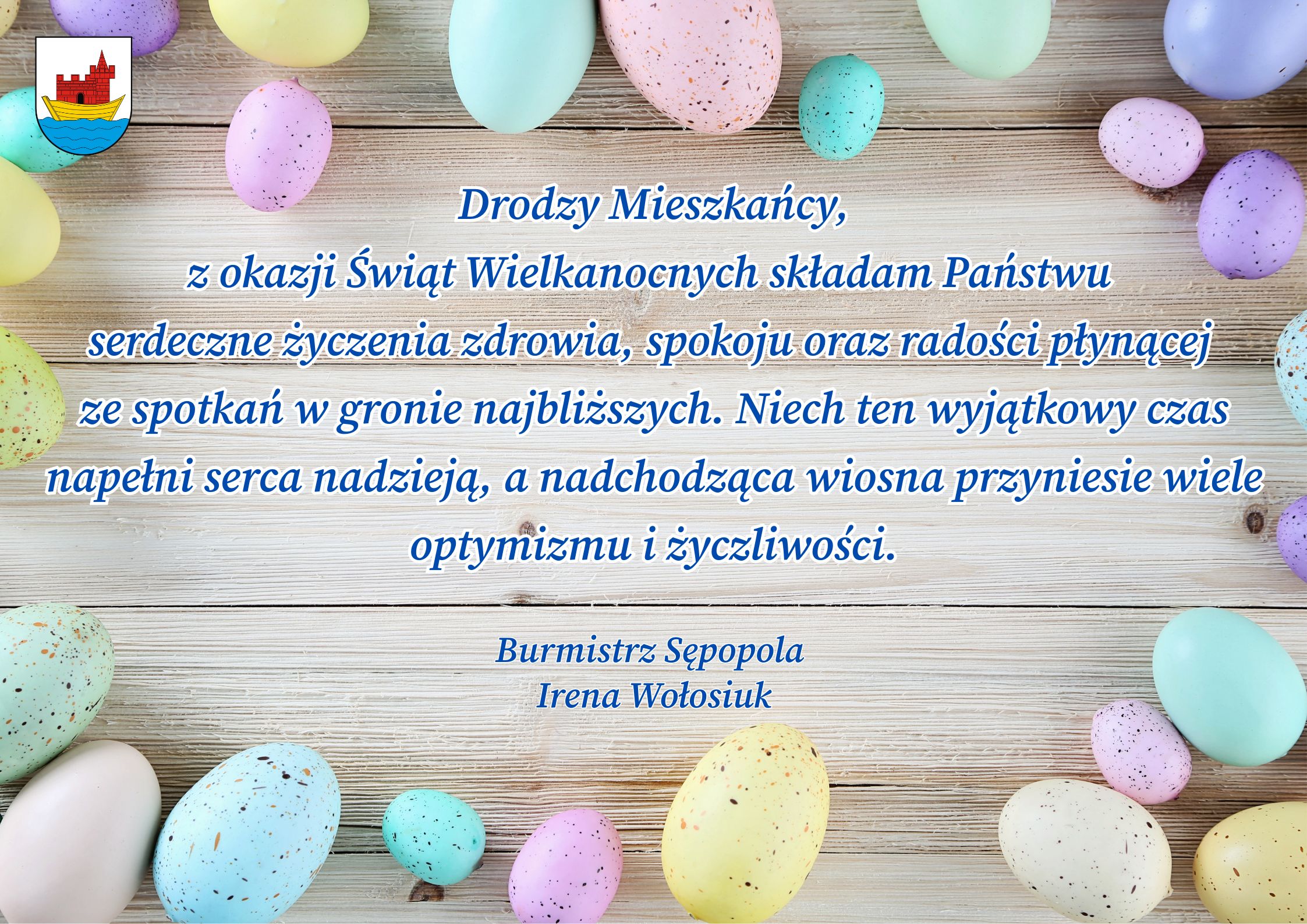 Ilustracja do informacji: Najserdeczniejsze życzenia z okazji Świąt Wielkanocnych !