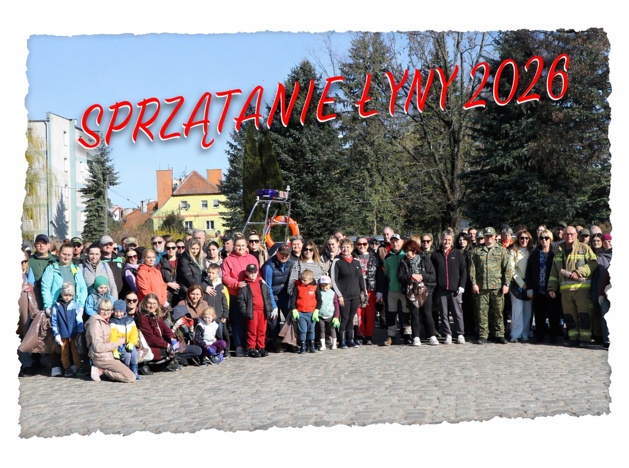 Ilustracja do informacji: 14 Edycja Wielkiego Sprzątania Brzegów Rzeki Łyny!