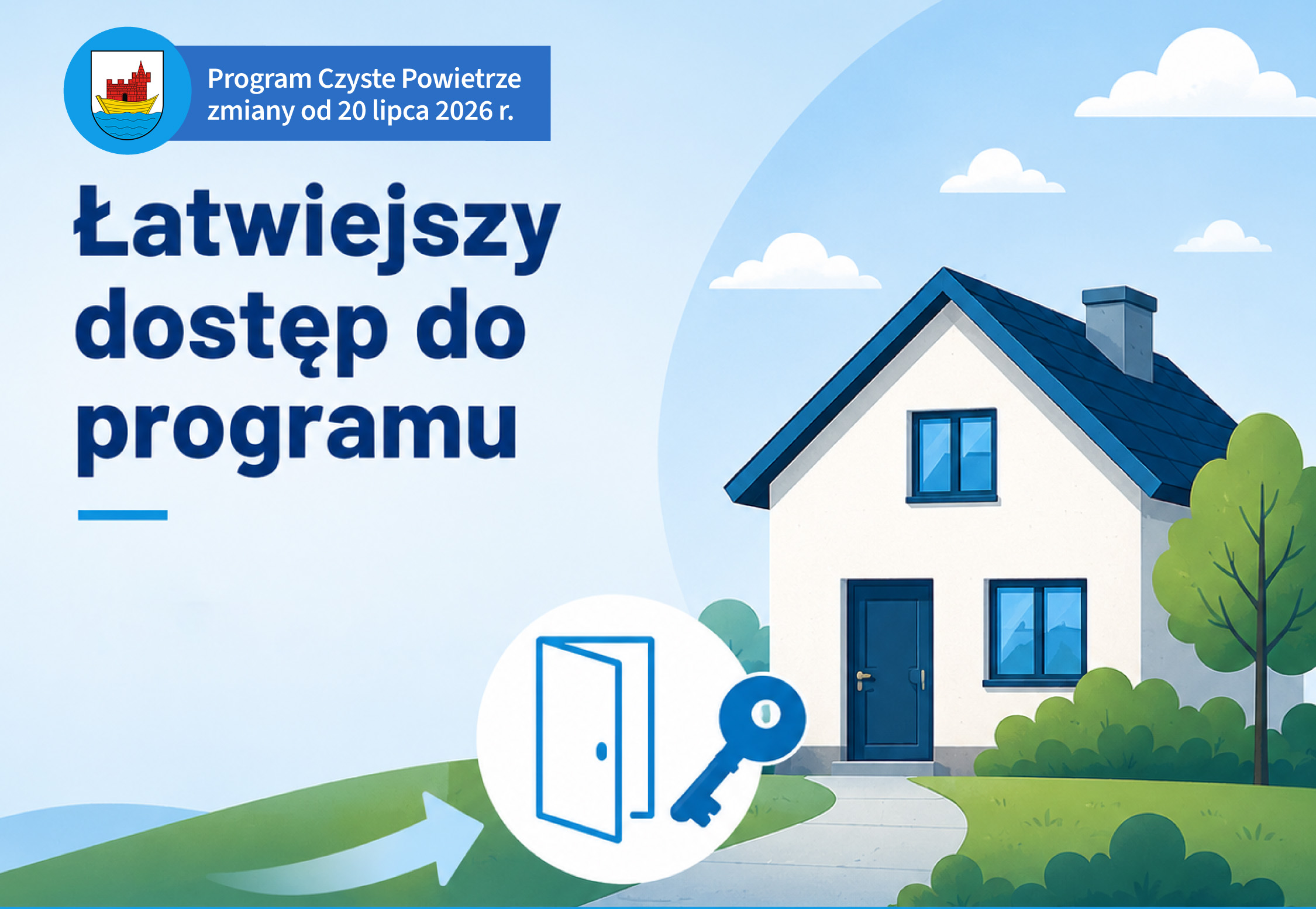 Ilustracja do informacji: Zmiany w programie "Czyste Powietrze".