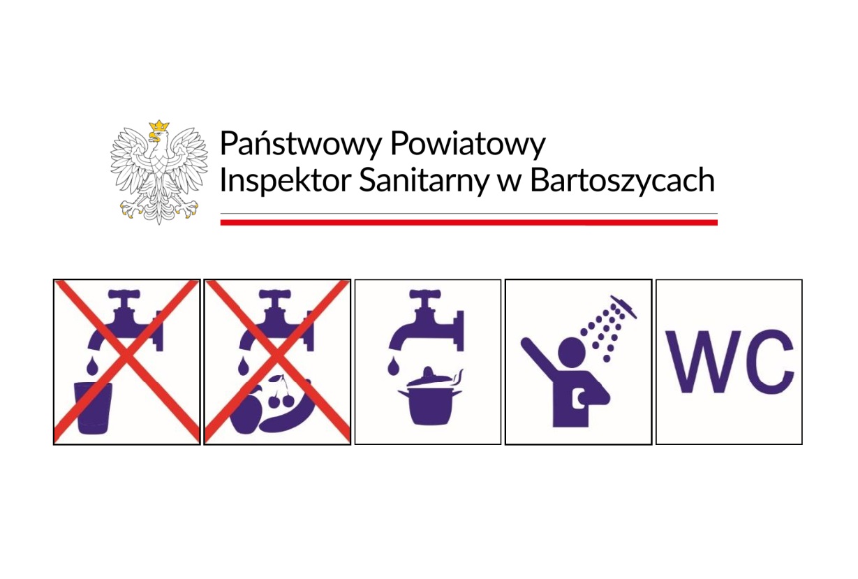 Ilustracja do informacji: UWAGA! Warunkowe dopuszczenie wody do spożycia z wodociągu w Sępopolu, Romankowie, Miednej i Rygarbach, po uprzednim przegotowaniu.