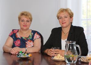 Miniatura zdjęcia: Wiceminister Zdrowia Józefa Szczurek – Żelazko oraz Burmistrz Irena Wołosiuk