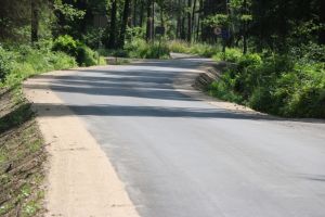 Miniatura zdjęcia: Droga powiatowa po przebudowie